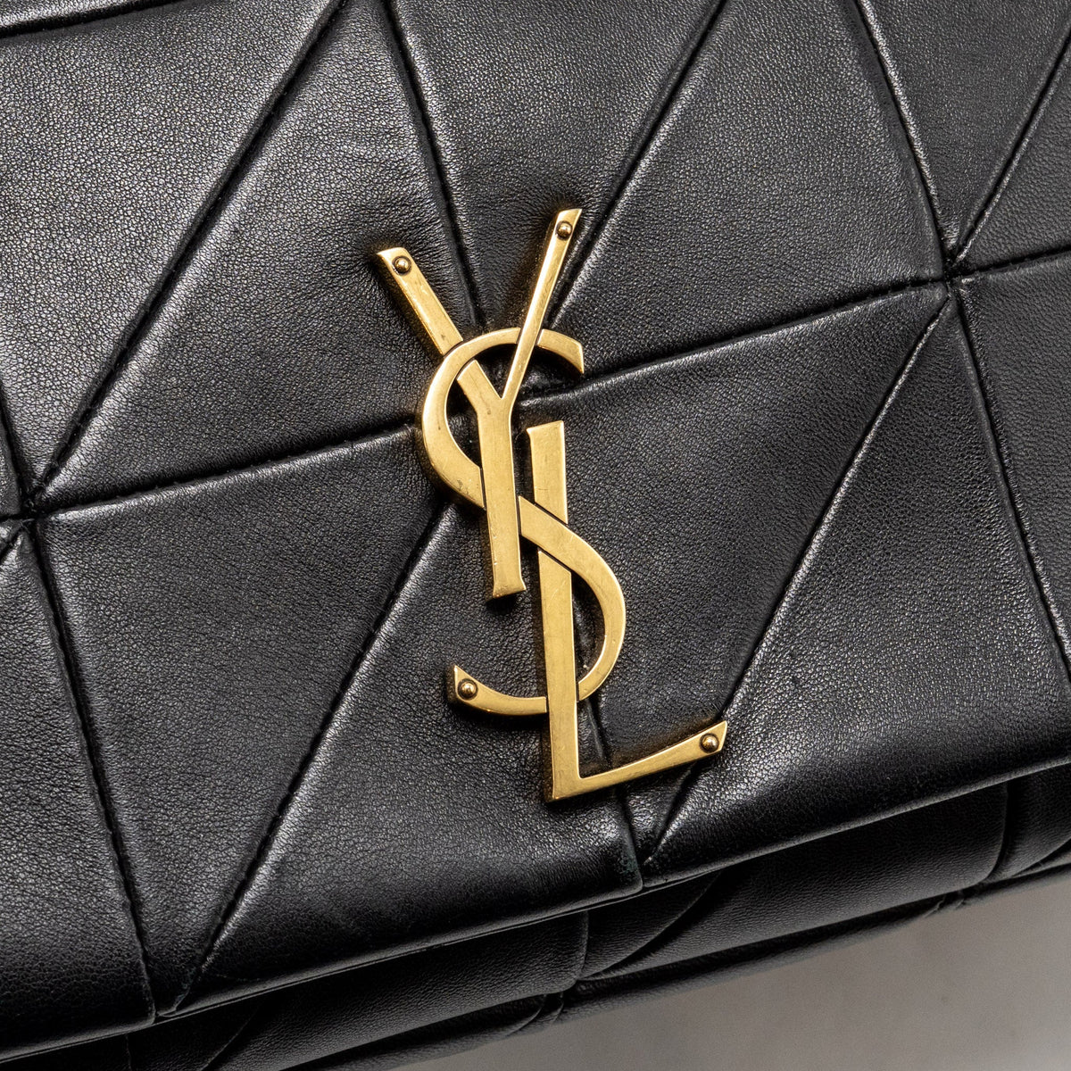 Saint Laurent/YSL Large Jamie 4.3 Chain Bag Quilted Lambskin Black GHW