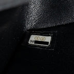 CHANEL MINI 2.55 REISSUE FLAP BAG AGED CALFSKIN BLACK GHW