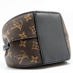 LOUIS VUITTON BOURSICOT CHAIN BAG REVERSE MONOGRAM CANVAS/LEATHER BLACK HARDWARE