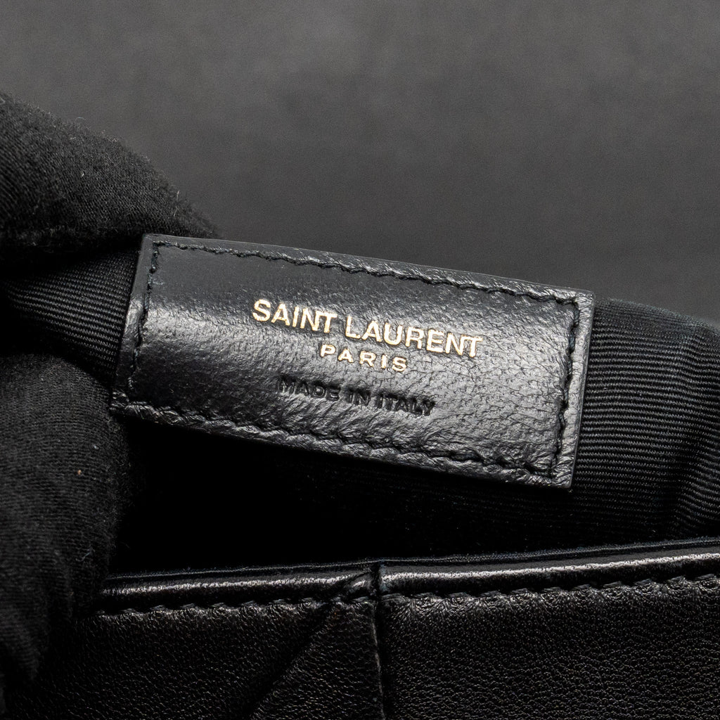 Saint Laurent/YSL Large Jamie 4.3 Chain Bag Quilted Lambskin Black GHW