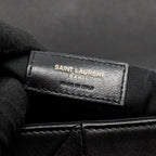 Saint Laurent/YSL Large Jamie 4.3 Chain Bag Quilted Lambskin Black GHW