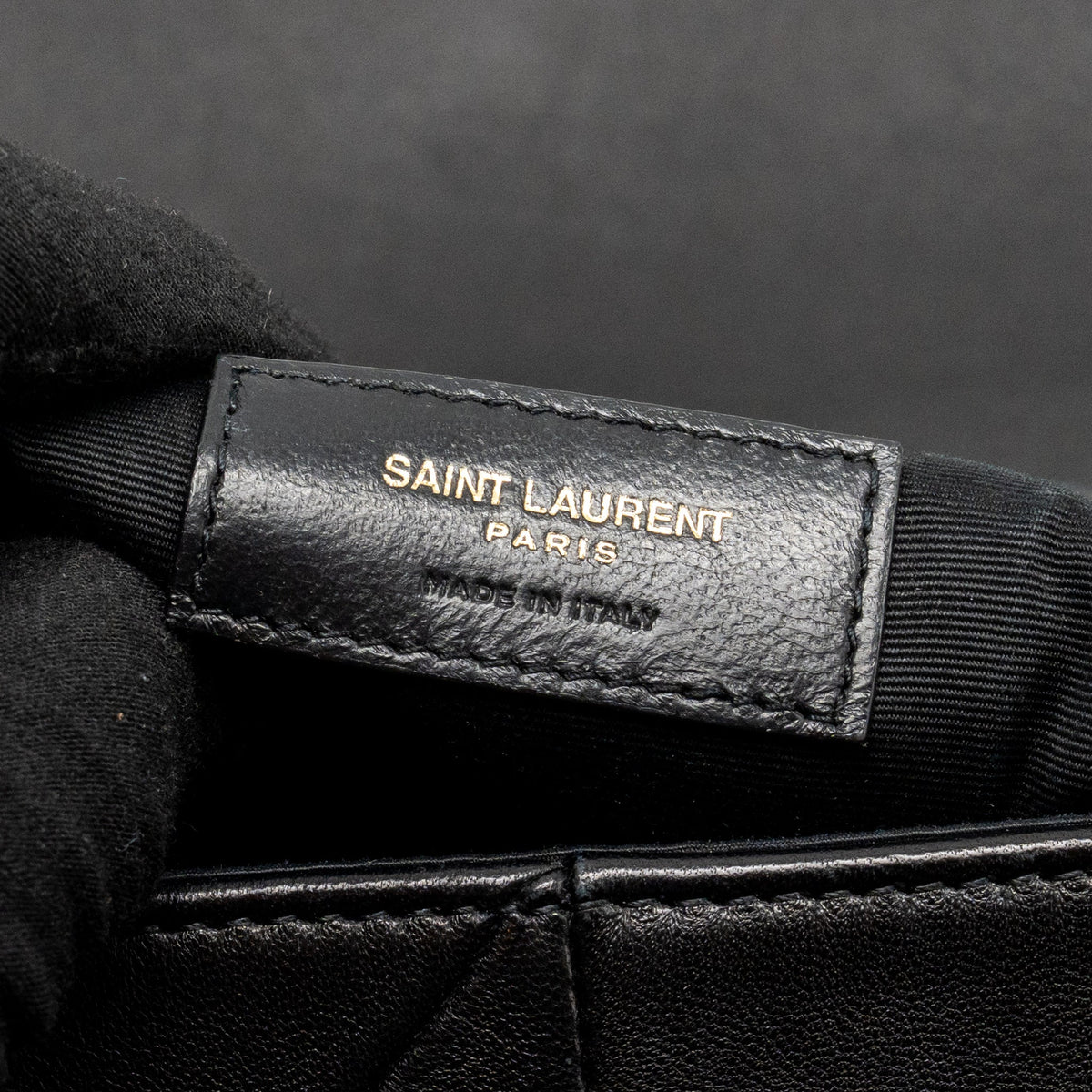 Saint Laurent/YSL Large Jamie 4.3 Chain Bag Quilted Lambskin Black GHW