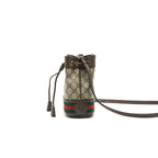 GUCCI MINI OPHIDIA GG SUPREME BUCKET BAG