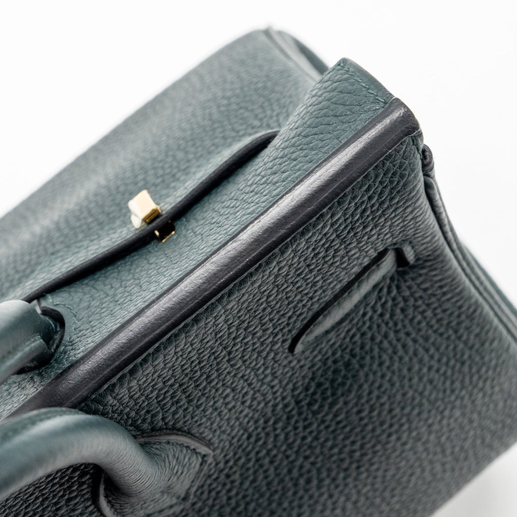 Hermes Birkin 25 Togo Vert Cypres GHW