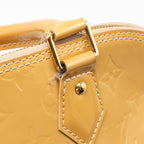 LOUIS VUITTON ALMA PM MONOGRAM VERNIS LEATHER ROSE FLORENTIN GHW
