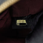CHANEL 2.55 LEATHER CLUTCH WITH CHARM BLACK GHW