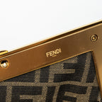 FENDI FIRST MEDIUM LAMBSKIN /SHEARLING LIGHT BEIGE GHW