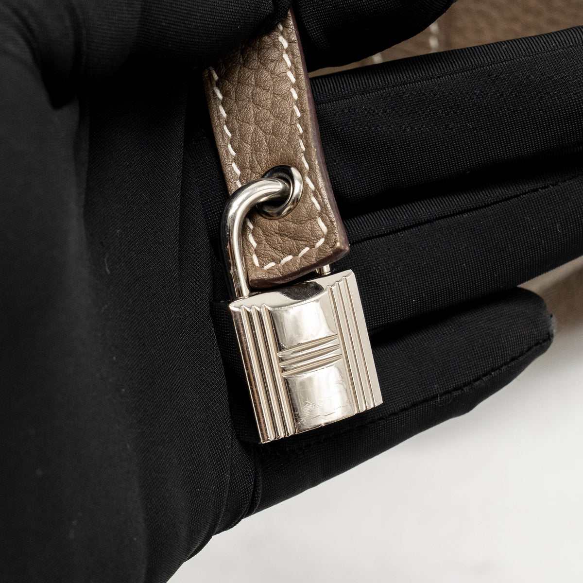 Hermes Picotin 18 Clemence Etoupe SHW