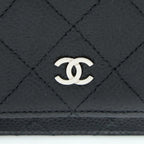 CHANEL CLASSIC WALLET ON CHAIN CAVIAR BLACK SHW