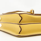 Hermes Mini Roulis Swift 1Z Jaune Poussin GHW