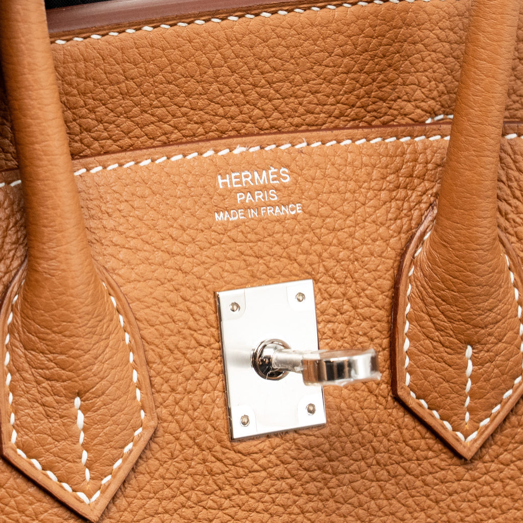Hermes Birkin 25 Togo gold SHW