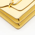 Hermes Mini Roulis Swift 1Z Jaune Poussin GHW