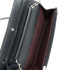 CHANEL CLASSIC WALLET ON CHAIN CAVIAR BLACK SHW