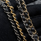 CHANEL SMALL GABRIELLE BACKPACK AGED CALFSKIN BLACK MULTICOLOUR HARDWARE