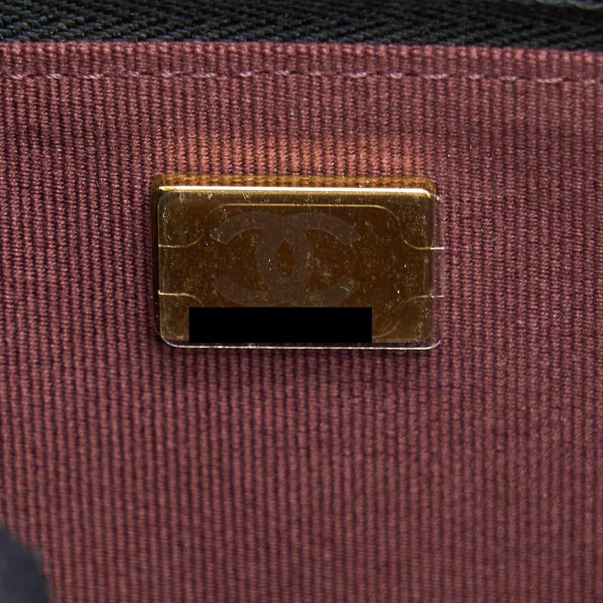CHANEL CLASSIC WALLET ON CHAIN CAVIAR BLACK GHW (MICROCHIP)