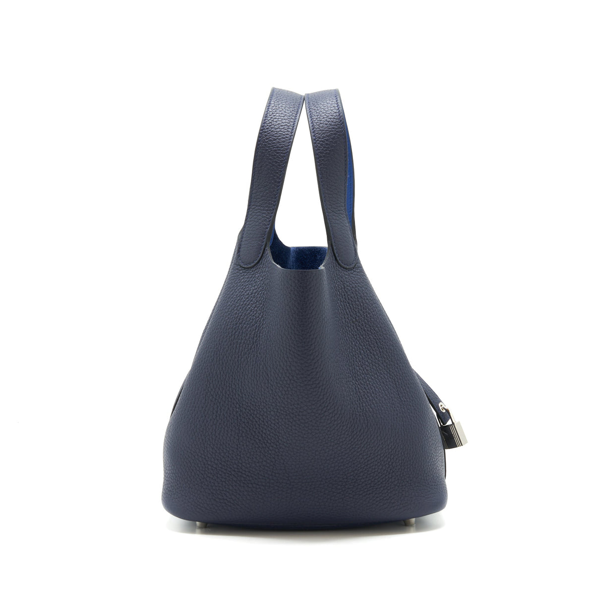 Hermes Picotin 22 Lock Bag Bleu Nuit/Bleu France SHW
