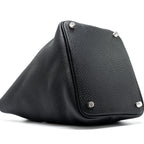 Hermes Picotin 18 Clemence Black SHW