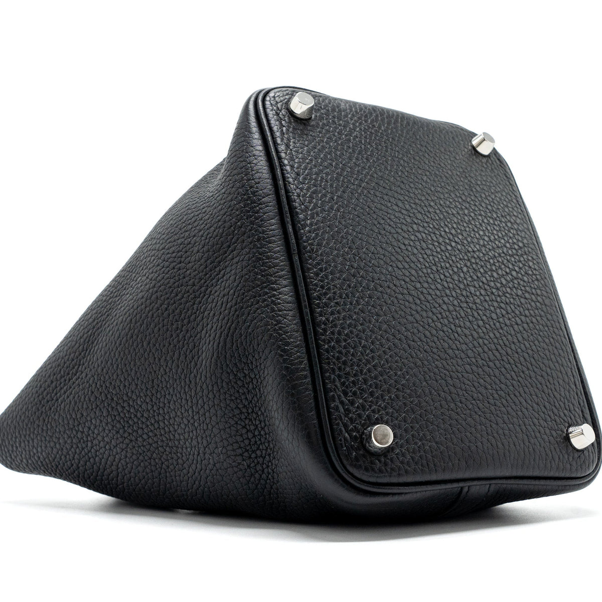 Hermes Picotin 18 Clemence Black SHW