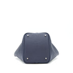 Hermes Picotin 22 Lock Bag Bleu Nuit/Bleu France SHW