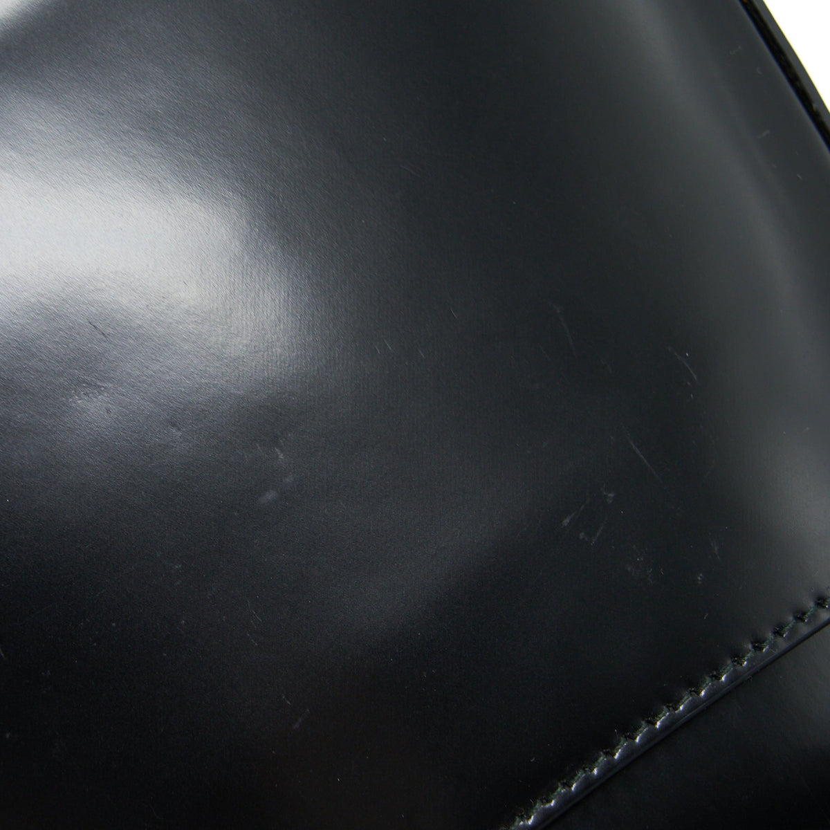 PRADA CLEO SHOULDER BAG BRUSHED LEATHER BLACK SHW