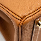 HERMES BIRKIN 25 TOGO GOLD GHW