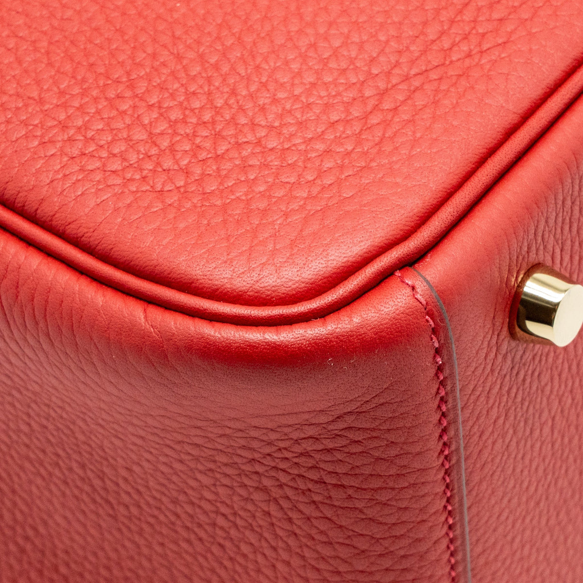 Hermes Lindy 26 clemence rouge Casaque GHW
