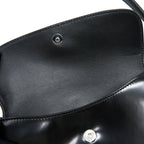 PRADA CLEO SHOULDER BAG BRUSHED LEATHER BLACK SHW