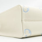LOUIS VUITTON ONTHEGO PM BICOLOUR MONOGRAM EMPREINTE LATTE/CANDY BLUE GHW