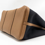 HERMES GARDEN PARTY 36 CANVAS/ NEGONDA BLACK/ ALEZAN SHW