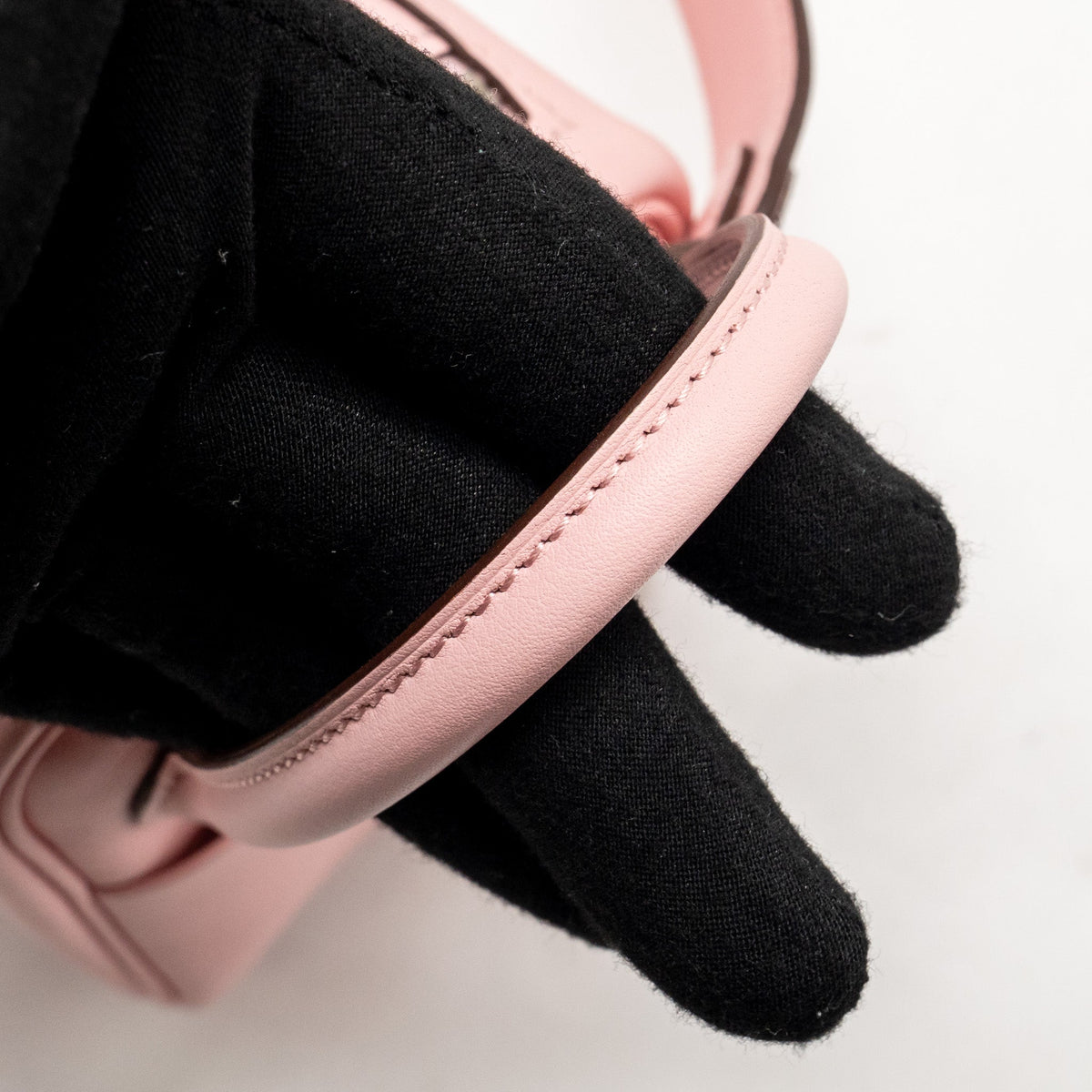 Hermes Mini Lindy Swift 3Q Rose Sakura SHW