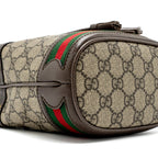 GUCCI OPHIDIA BUCKET BAG GG SUPREME CANVAS GHW