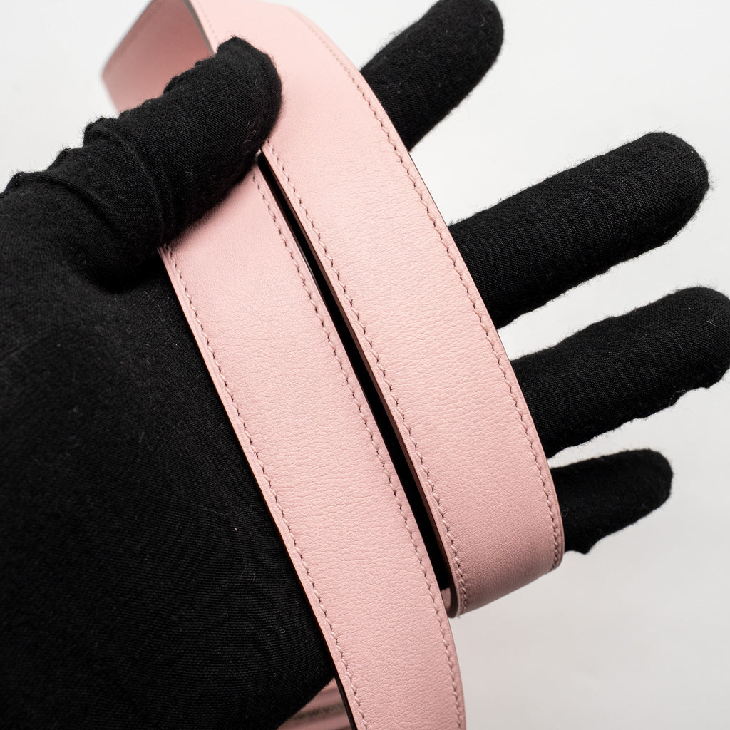 Hermes Mini Lindy Swift 3Q Rose Sakura SHW