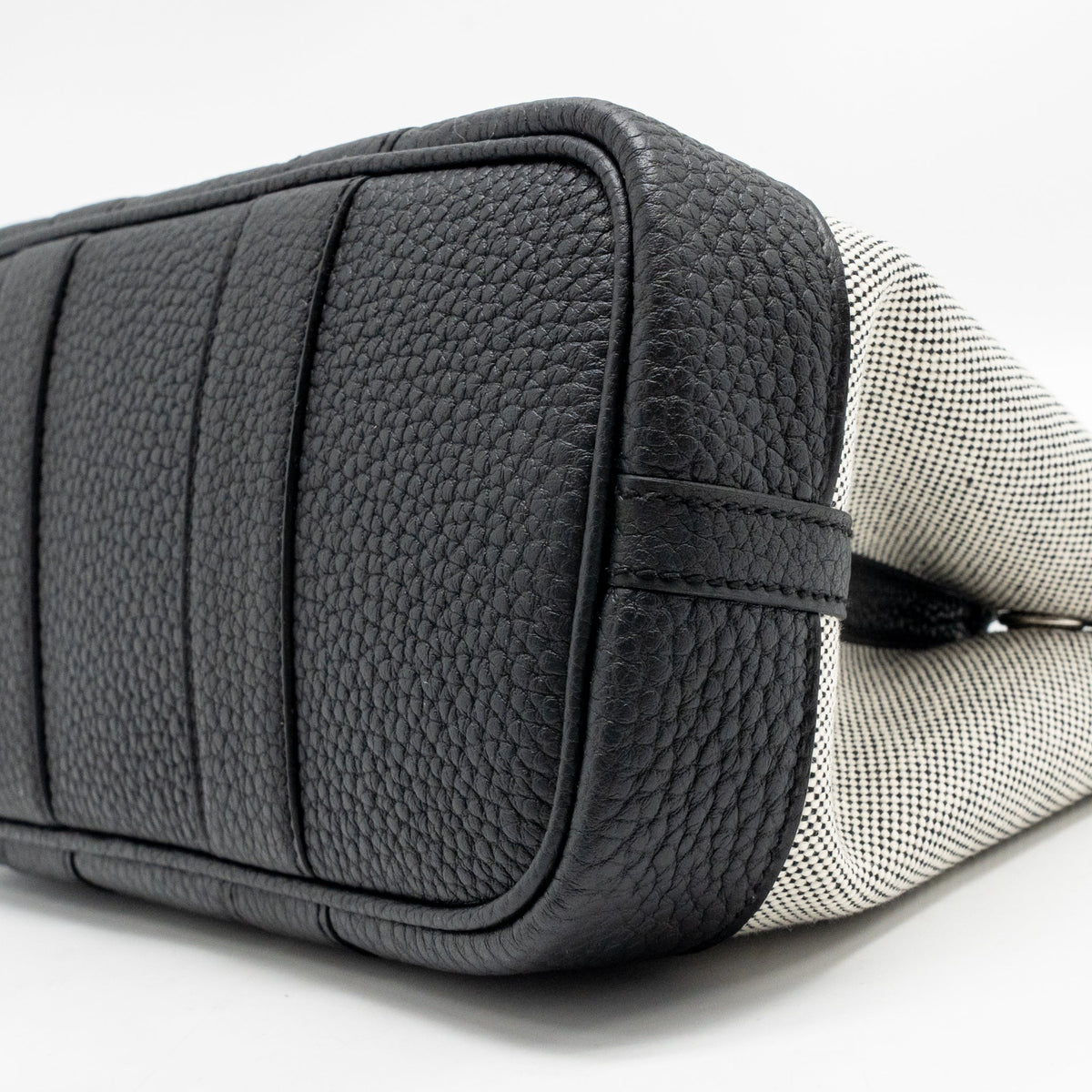 Hermes Neo Garden Party 23 NEGONDA/CANVAS ECRU/NOIR SHW