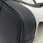 Hermes Neo Garden Party 23 NEGONDA/CANVAS ECRU/NOIR SHW