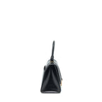 BALENCIAGA HOURGLASS S CALFSKIN BLACK GHW