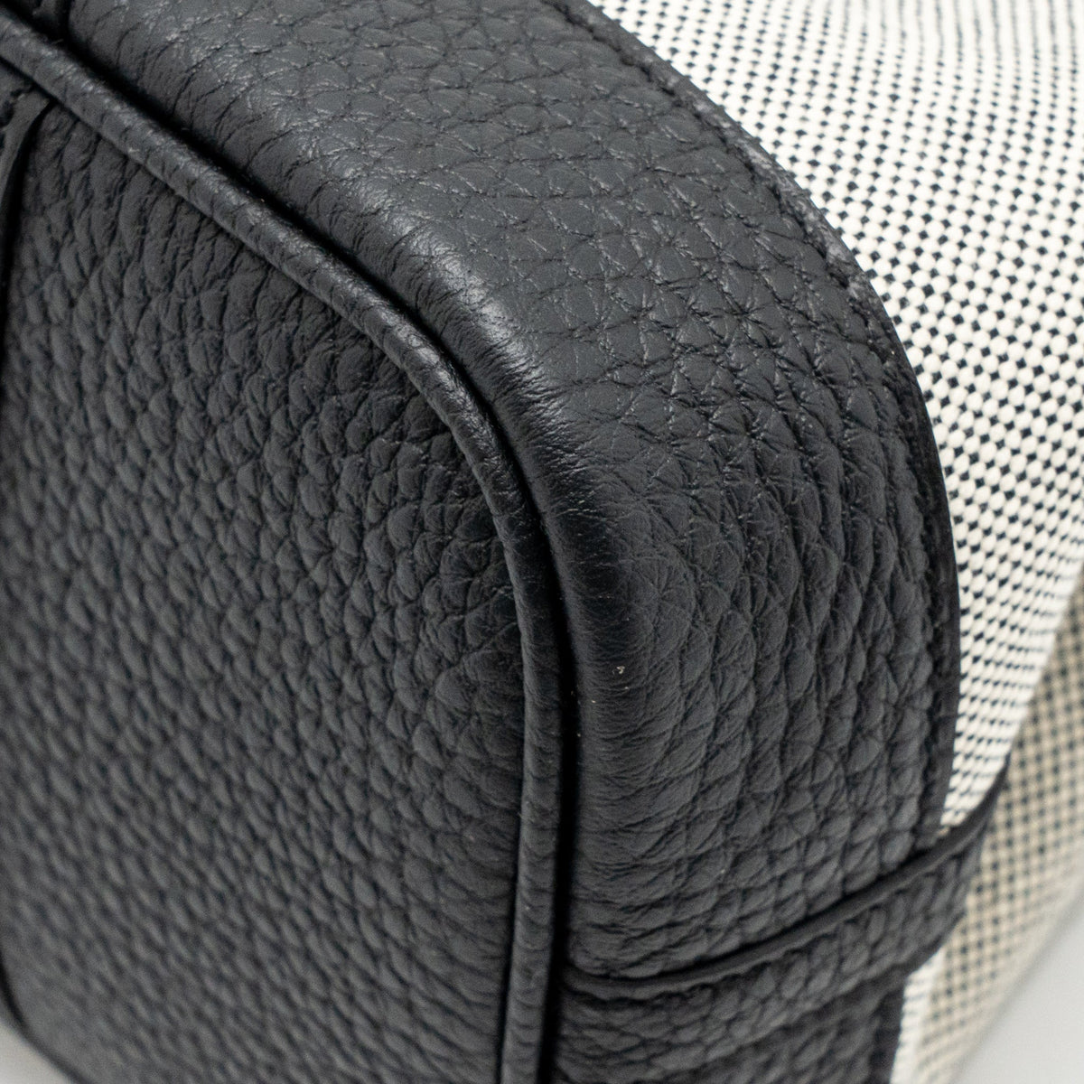 Hermes Neo Garden Party 23 NEGONDA/CANVAS ECRU/NOIR SHW