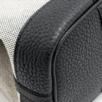 Hermes Neo Garden Party 23 NEGONDA/CANVAS ECRU/NOIR SHW