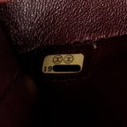 CHANEL MEDIUM CLASSIC DOUBLE FLAP BAG CAVIAR BLACK SHW