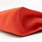Hermes Herbag 31 Zip Bag Canvas/ Hunter Leather Rough Tomate SHW