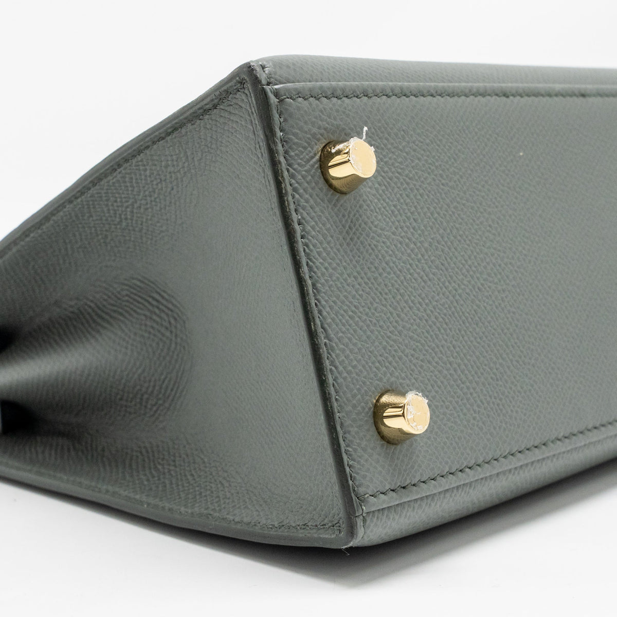 Hermes kelly 25 epsom vert Amande GHW
