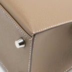 Hermes Kelly 25 Epsom Etoupe SHW