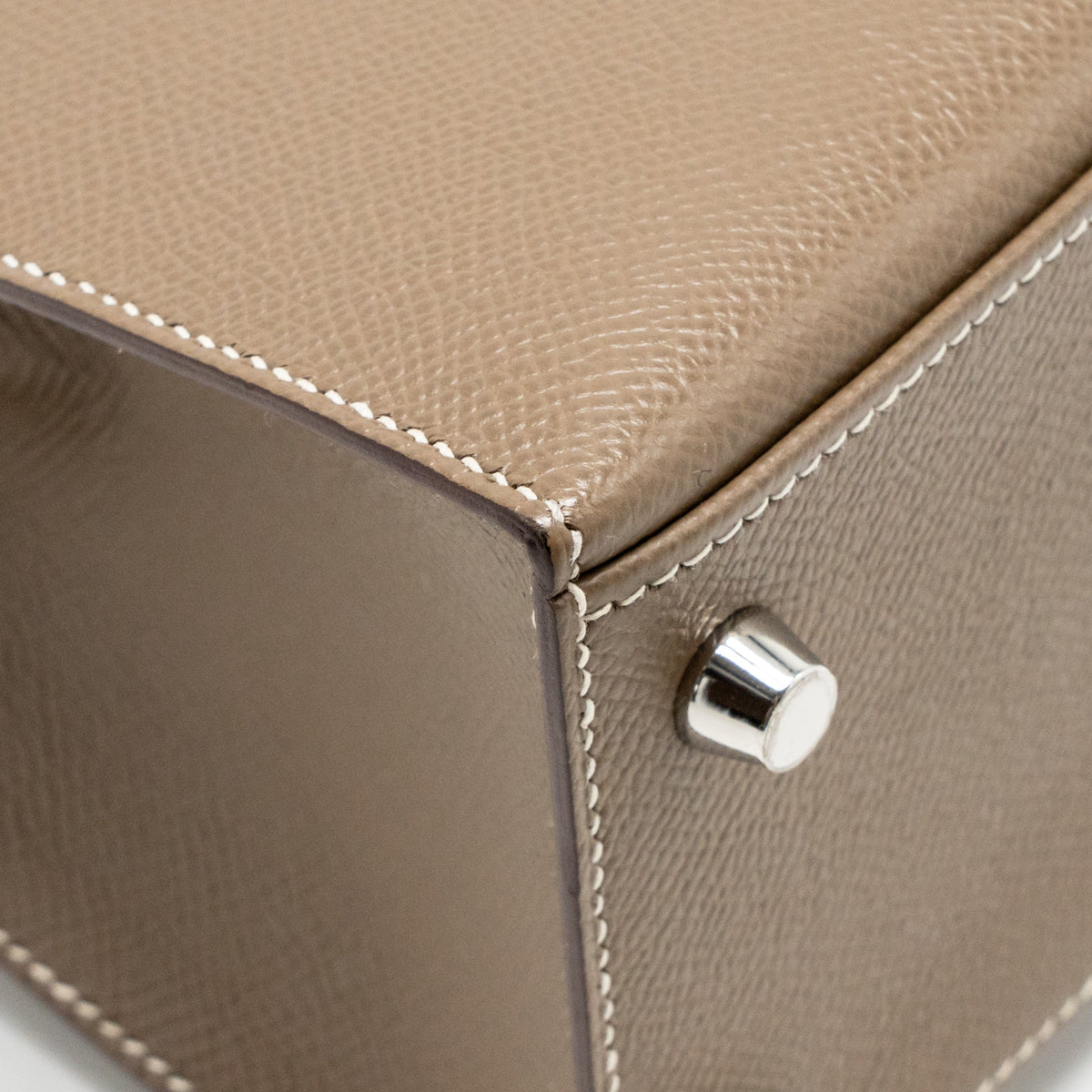Hermes Kelly 25 Epsom Etoupe SHW