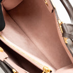 LOUIS VUITTON Brittany Bag Damier Ebene Canvas / Leather Pink GHW
