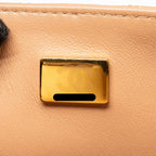 CHANEL MINI RECTANGULAR FLAP BAG LAMBSKIN CARAMEL LGHW (MICROCHIP)