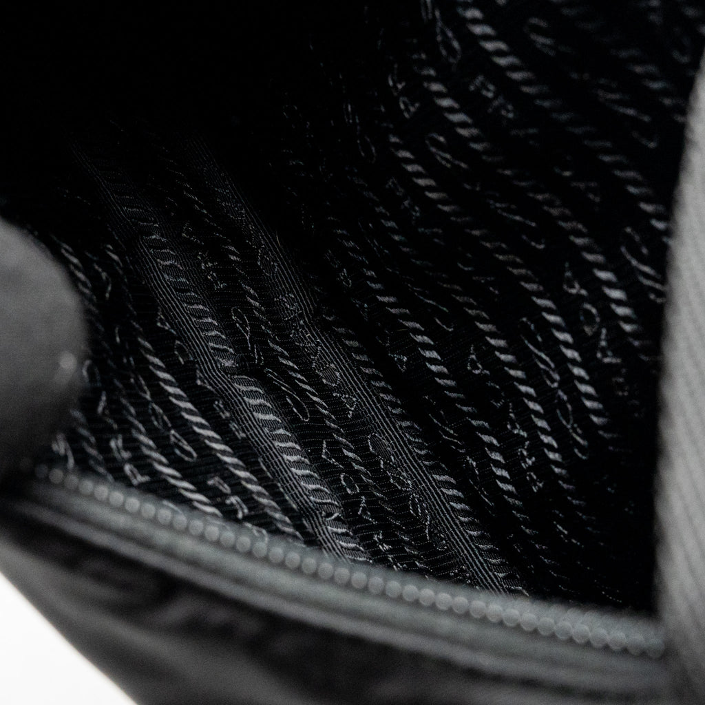 Prada Re-Edition 2000 Mini Bag Re-Nylon Black SHW