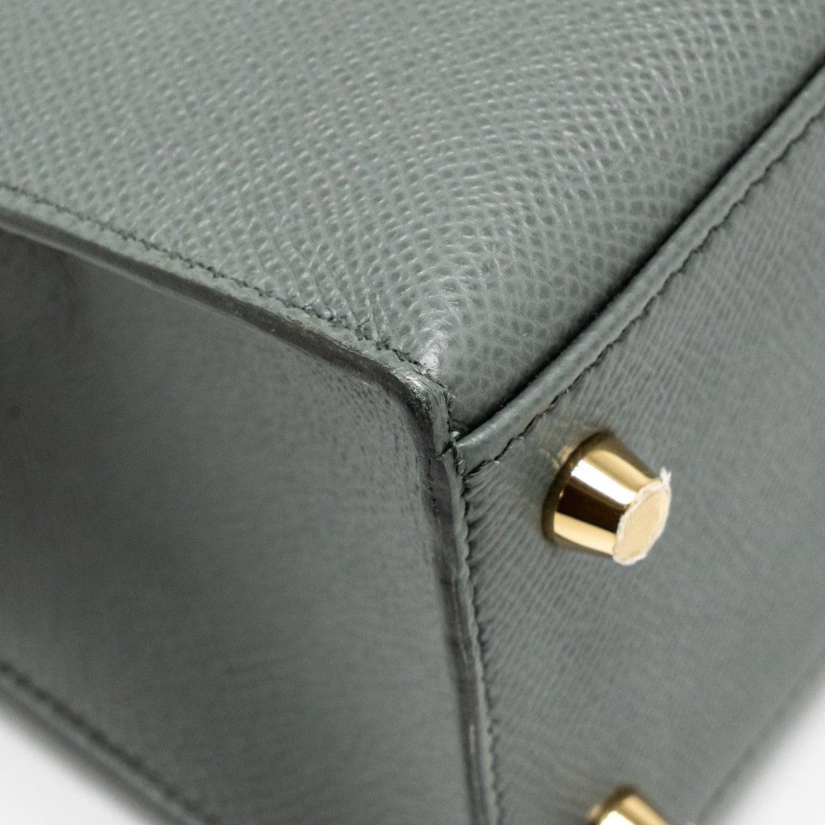 Hermes kelly 25 epsom vert Amande GHW