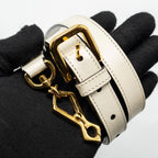 GUCCI MINI HOURSEBIT 1955 BAG GG SUPREME CANVAS/LEATHER GHW