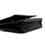 CHANEL CLASSIC WALLET ON CHAIN CAVIAR BLACK GHW(MICROCHIP)