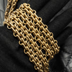CHANEL MAXI 2.55 REISSUE FLAP BAG AGED CALFSKIN BLACK GHW