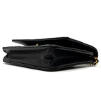 CHANEL CLASSIC WALLET ON CHAIN CAVIAR BLACK GHW(MICROCHIP)